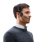 Vorschau: SHOKZ OpenMeet UC Open-Ear-Design Dual Bluetooth Headset | zertifieziert für UC Platformen | mit USB
