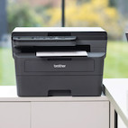 Vorschau: Brother DCP-L2627DW Kompaktes 3-in-1 Multifunktionsgerät schwarz weiß mit Duplexdruck und WLAN