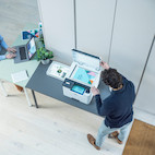 Vorschau: Brother DCP-L3515CDW kompaktes 3-in-1 Farb-LED Multifunktionsgerät mit WLAN/LAN und Duplexdruck