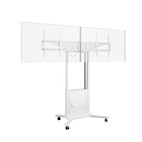Vorschau: Hagor HP Twin Lift M-DW mobiles, elektro-motorisch höhenverstellbares Liftsystem für zwei Displays n