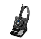 Vorschau: EPOS IMPACT SDW 5063 - kabelloses USB-A Dual DECT-Headset mit Basisstation