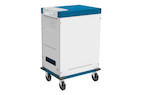 Vorschau: GEMMA T32C Ladewagen für 32 Geräte, USB-C, 18W pro Port, weiß/blau