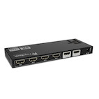 Vorschau: Feintech AX340 HDMI 2.1 Audio Extractor 4 In 1 Out für eARC-Soundbar | eARC-TV
