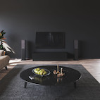 Vorschau: Audio Pro A38 drahtloser Multiroom-Standlautsprecher in Schwarz