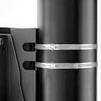 Vorschau: Hagor PLW Säulenadapter - neigbare Halterung zur Adaption an Säulen