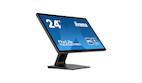 Vorschau: iiyama ProLite T2452MSC-B1AG 24” PCAP 10-Punkt Multi-Touch-Monitor mit Edge-to-Edge-Glas-Design und