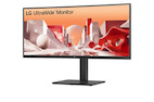 Vorschau: LG 34BA85QE-B 34" UltraWide QHD Curved IPS Monitor mit USB Type-C™ Anschluss & eingebauter FHD Webca