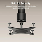 Vorschau: JMGO X-Shaped Ceiling Mount für JMGO N3 Ultimate
