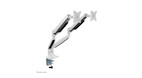 Vorschau: Neomounts NM-D750DWHITE Monitorarm 10-32" - Gasfeder - Klemme/Durchführung - 9 kg - 25,4 cm (10") -
