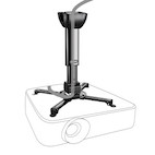 Vorschau: celexon Beamer-Deckenhalterung universal MultiCel Pro 3040 - schwarz - 30-40 cm