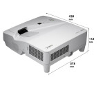 Vorschau: NEC UM351W + Wandhalterung Kurzdistanzbeamer, 3500 ANSI-Lumen, WXGA Vorschau: NEC UM351W + Wandhalterung Kurzdistanzbeamer, 3500 ANSI-Lumen, WXGA