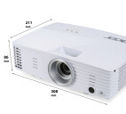 Vorschau: Acer P1525 3D Heimkino Beamer mit 4000 ANSI-Lumen und Full-HD