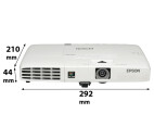 Vorschau: Epson EB-1751 Mobiler Beamer mit 2600 ANSI-Lumen und XGA Auflösung