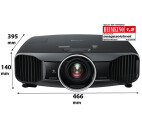 Vorschau: Epson EH-TW9200 3D Heimkino Beamer mit 2400 ANSI-Lumen und Full-HD