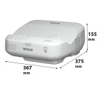 Vorschau: Epson EB-585Wi Kurzdistanzbeamer mit 3300 ANSI-Lumen und WXGA