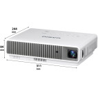 Vorschau: Casio XJ-M251 Business Beamer mit 3000 ANSI-Lumen und WXGA Auflösung