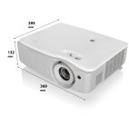 Vorschau: Optoma W504 Business Beamer mit 5000 ANSI-Lumen und WXGA Auflösung