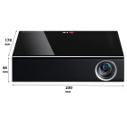 Vorschau: LG PA1000 Mini Beamer mit 1000 ANSI-Lumen und WXGA Auflösung