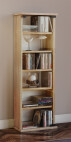 Vorschau: VCM CD / DVD Möbel Vetro - Schrank / Regal in 7 Farben: sonoma-eiche (sägerau)