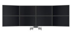Vorschau: SMS Flatscreenstandfuß Multi Control 2xDual Clamp weiß