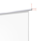 Vorschau: celexon basic line Motorleinwand 200 x 150cm,Heimkino-Leinwand,Leinwand Format 4:3, Beamerleinwand,