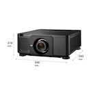 Vorschau: NEC PX1004UL-BK (mit Objektiv NP18ZL) Beamer mit 10000 ANSI-Lumen und WUXGA Auflösung