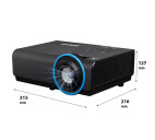 Vorschau: InFocus IN3146 Business Beamer mit 5500 ANSI-Lumen und WXGA Auflösung