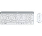 Vorschau: Logitech MK470 Slim Combo Set - Tastatur und Maus - kabellos - weiß