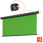 Vorschau: celexon 109" Rollo Chroma Key Green Screen 200 x 190cm