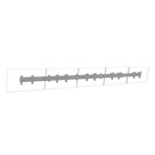 Vorschau: Hagor comPROnents® Menuboard Wandhalterung für 5 Displays 32-43" Landscape| max. VESA 200x200