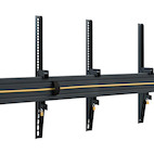 Vorschau: Hagor comPROnents® Menuboard Deckenhalterung für 5 Displays 46-65" Portrait| max. VESA 400x600