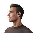 Vorschau: SHOKZ OpenFit Open-Ear-Design Bluetooth Kopfhörer mit 28 Stunden Wiedergabezeit | Farbe: Schwarz