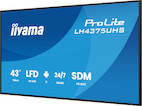 Vorschau: iiyama ProLite LH4375UHS-B2AG 44" 4K Digital Signage Display mit 24/7 Betriebszeit, Android OS, Sign