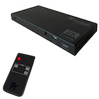 Vorschau: FeinTech SW212 HDMI 2.1 Switch 2 In 1 Out mit Audio Extractor (Toslink & AUX)