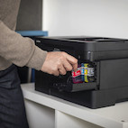 Vorschau: Brother MFC-J4550DW drahtloses 4-in-1 Tinten-Multifunktionsgerät