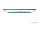 Vorschau: Samsung The Frame 55" Rahmen Modern in Teak - Demoware