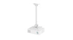 Vorschau: Neomounts CL25-550WH1 Beamer Deckenhalterung - H 74,5-114,5 cm