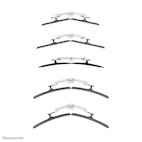 Vorschau: Neomounts Next One SL Desk Mount double display sliding VESA topfix clamp/grommet