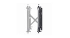 Vorschau: Neomounts WL95-800BL1 Videowall-Wandhalterung 42-70" - Pop-Out - max 35 kg - 35 kg - 106,7 cm (42")