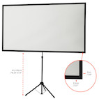 Vorschau: celexon 80" Stativleinwand Ultra-lightweight 177 x 100cm