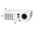 Vorschau: NEC V230X Beamer mit 2300 ANSI-Lumen und XGA Auflösung