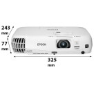 Vorschau: Epson EB-W16SK 3D Heimkino Beamer mit 3000 ANSI-Lumen und WXGA