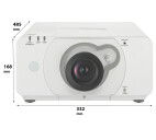 Vorschau: Panasonic PT-DX500E Installationsbeamer mit 4500 ANSI-Lumen und XGA