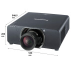 Vorschau: Panasonic PT-DZ10K (ohne Objektiv) Beamer, 10600 ANSI-Lumen, WUXGA