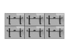 Vorschau: SMS Flatscreenwandhalterung Multi Display Wall