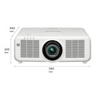 Vorschau: Panasonic PT-MZ770E Installationsbeamer mit 8000 ANSI-Lumen und WUXGA