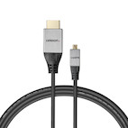 Vorschau: celexon HDMI auf Micro HDMI Kabel mit Ethernet - 2.0a/b 4K 1,0m - Professional Line