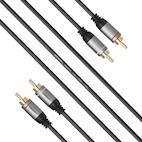 Vorschau: celexon 2x Cinch Stereo Audiokabel 7,5m - Professional Line