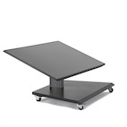 Vorschau: Hagor BrackIT Stand Low Tilt mobiles Standsystem für Vorschaumonitor - 32" - 55" | max. VESA 400x400