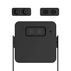 Vorschau: Audac VIRO5D/B 2-Wege Hochleistungs Koaxial-Lautsprecher - U-Bügel - IP55 - 16 Ohm, schwarz